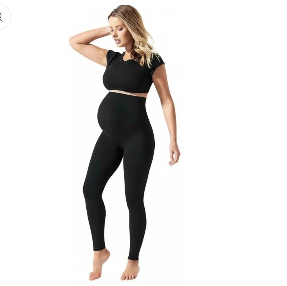 BLANQI Black Everyday Maternity Leggings